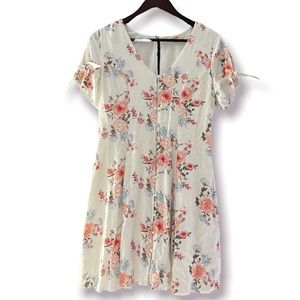 Wishful park floral mini dress